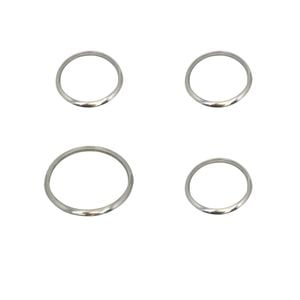 Stove Cooktop Complete Trim Ring Set Of X4 - Tr0102. Suits Electrolux