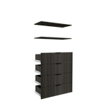 Lugna Storm 4 Drawer 2 Shelf Insert Kit - To Suit 900 x 380mm Cabinet Shell