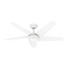 Geo 52" Ceiling Fan With Remote Control - Interchangable Three Or Five Blades