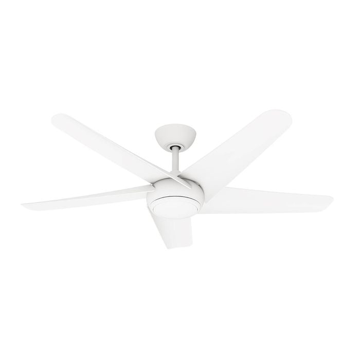 Geo 52" Ceiling Fan With Remote Control - Interchangable Three Or Five Blades