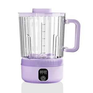 Catzon Portable Washing Machine 2.5L Large Capacity Mini Underwear Washer-Purple