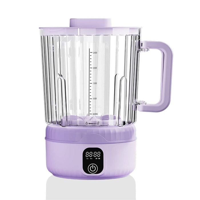 Catzon Portable Washing Machine 2.5L Large Capacity Mini Underwear Washer-Purple