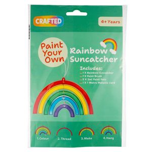 Crafted Rainbow Suncatcher