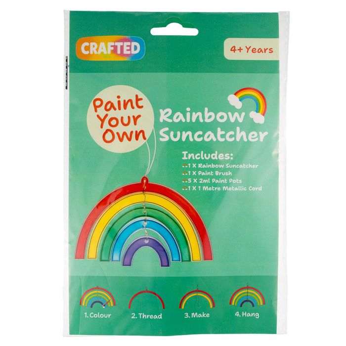 Crafted Rainbow Suncatcher