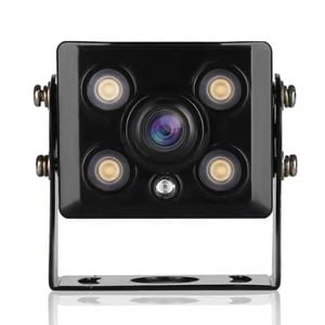 Elinz 1080P AHD Reversing Rear View 4PIN 4pcs IR LED Night Vision Car Truck Caravan CMOS Camera