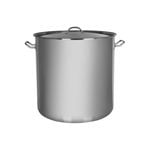 Chef Inox Elite Stock pot with Lid Stainless Steel 98LT