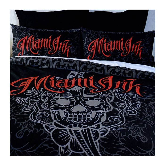 Bloomington Miami Ink Daggermouth Quilt Cover Set Single