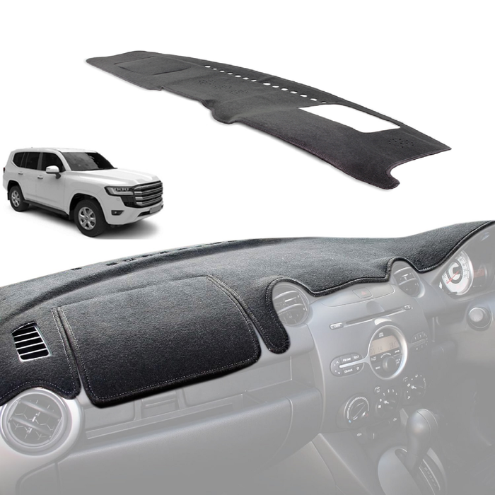 For Toyota Landcruiser 300s Fja300r 07/21-on Custom Car Dash Mat Dashmat Charcoal