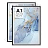 Cooper & Co. Set of 2 A1 Black Poster Photo Frames