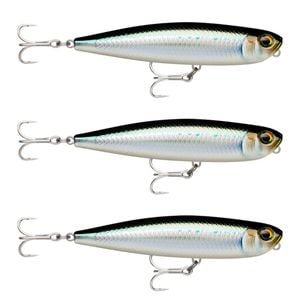 3x Rapala 13cm Precision Xtreme Pencil EXO Topwater Fishing Lures - Tarpon