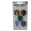 2x 5pc Harrows Aero Tech Flights Training Sports Dart Game/Accessories