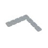 Carinya 100 x 100 x 25 x 1mm Galvanised L-Shape Make-A-Bracket