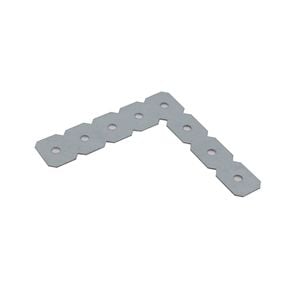 Carinya 100 x 100 x 25 x 1mm Galvanised L-Shape Make-A-Bracket