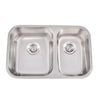 Estilo 1 And 3/4 Bowl Square Sink