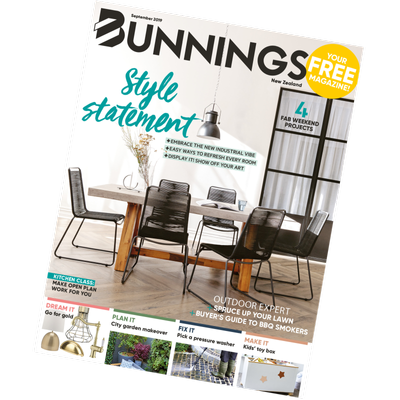 Bunnings Magazine cover