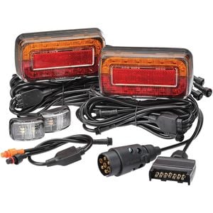 NARVA 12V Model 37 LED Plug and Play Submersible Trailer Lamp Kit Suitable for Boat Trailers up to 7m (22')