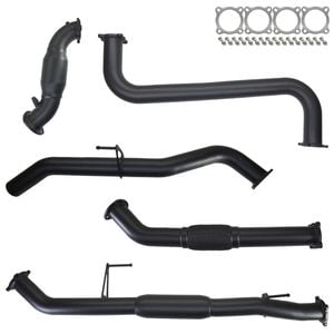 Ignite Exhausts Turbo Back For Nissan D40 Navara 2.5l Manual 3" Cat & Hotdog 409 Stainless Steel
