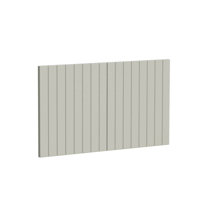 Kaboodle 800mm Pistachio V-Groove Farmhouse Sink Doors - 2 Pack
