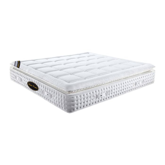 Premium Cotton Fabric Individual Pocket Spring Anti Mite Breathable Foam Queen Mattress