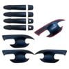 Door Handles Bowl Inserts Cover for Nissan Navara D23 NP300 2015-2025 Matt Black protector