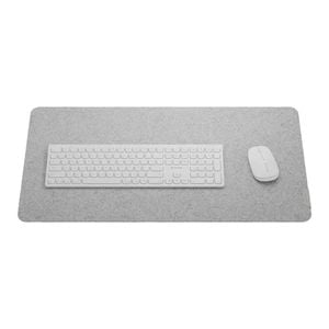 Alogic Felt Desk Mat Light Grey With Grey Tab 73*37cm [alfmlg]