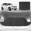 6D Diamond Car Boot Mat for BMW X5 (F15 F85)2013-2018-(3rd Row seats up/7 seater)-Cargo Mat-Black-Outback GT