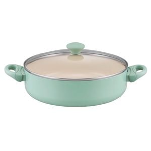 Raco Smartstart Ceramic Nonstick Induction Covered Sauteuse 30cm/5.7l Lichen