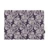 4pc Bas Phillips Printed Linen Looks Placemat Set Blue Flowers 33x45cm