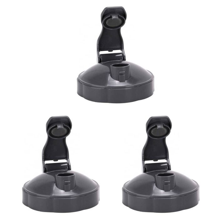 3x For Nutribullet Flip Top Fliptop Fresh Lid - Most 600 and 900 Model Nutri Cups