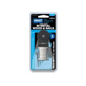 Smart 32mm Starlock Professional Series Bi-Metal Wood And Nails - 3 Blades