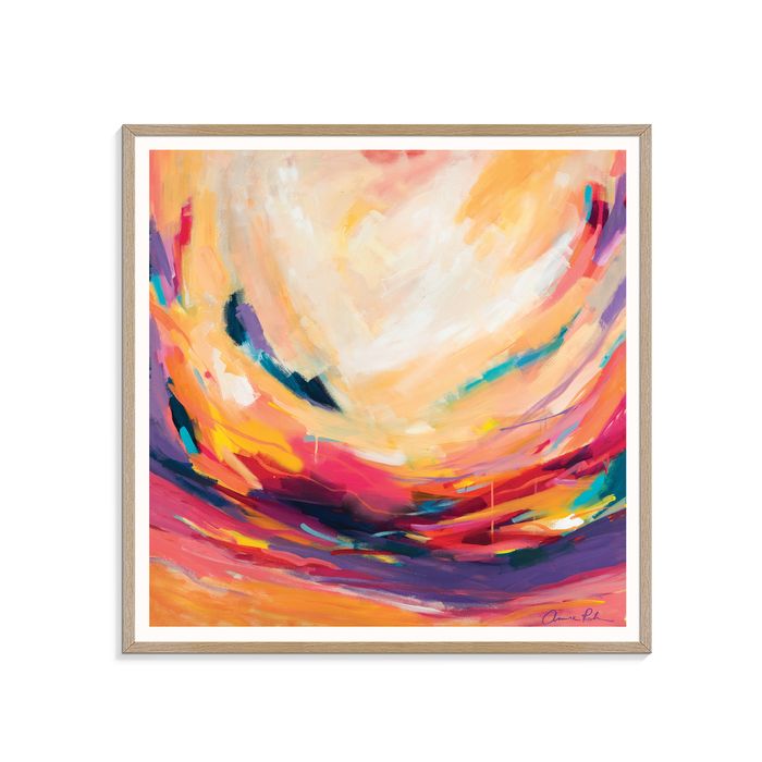 Artist Lane "A Rahimn001 " by Amira Rahim - 60x60cm Timber Framed Print