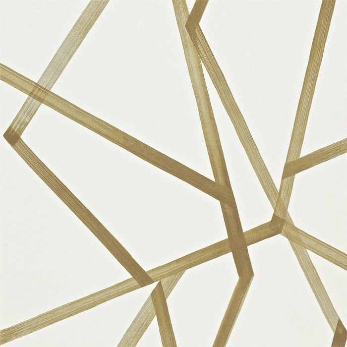 Wallpaper Trader Sumi Geometric Wallpaper Roll 10.05m X 68.6cm, Yellow