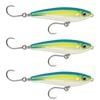 3x Rapala 7cm Saltwater X Rap SubWalk Walk the Dog Bait Fish Lures - Fusilier