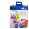 Brother LC133 Colour Cartridge Value Pack - Cyan, Magenta, Yellow