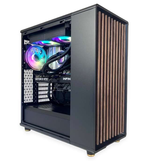 Gaming PC Walnut Wraith AMD AM5 Fractal North