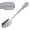 Olympia Dessert Spoons Baguette 18/0 Stainless Steel High Polish Finish 12 Pack 180mm