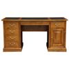 Centrum Furniture Tasmania Executive Desk (Light Pecan)