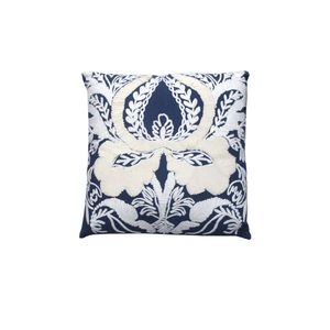 IDC Homewares Seville Blue Square Filled Cushion 43 x 43 cm