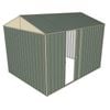 Build-a-Shed 2.3 x 3.0 x 2.3m Gable Single Sliding Side Door Shed - Green