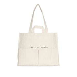 The Good Brand Cotton Everyday Tote Bag 47cm - Ecru