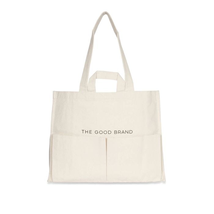 The Good Brand Cotton Everyday Tote Bag 47cm - Ecru