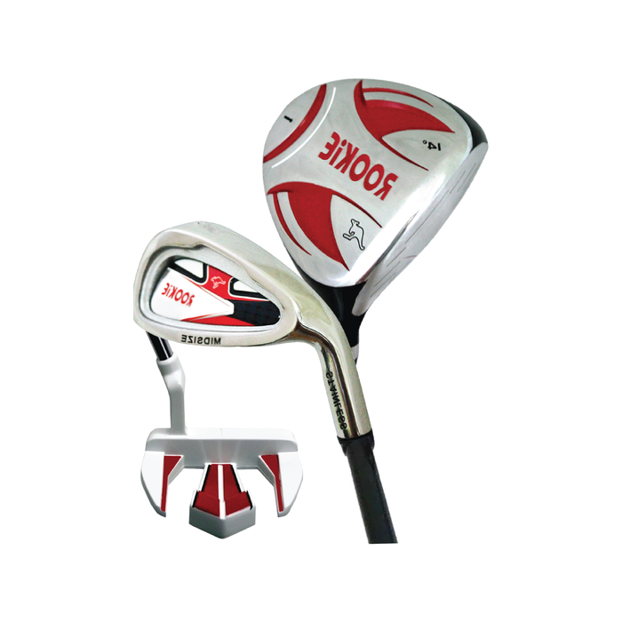 Rookie - Kids Golf Set RH - 3 Pce Red for 10 Yrs & Over
