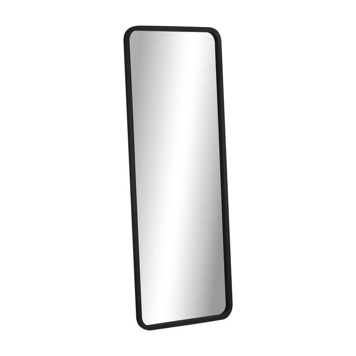 Oikiture 166x60cm Wooden Full Length Mirror Floor Mirrors Black