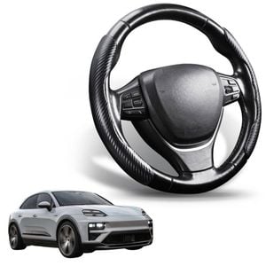 Segmented Steering Wheel Cover for Porsche Macan 2024 - Current (BEV)