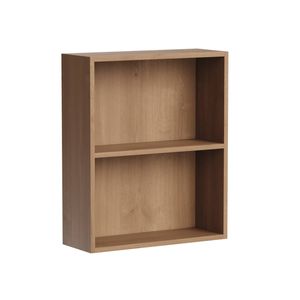 Kaboodle 500-599mm Cajun Oak Customisable Shallow Wall Open Shelf