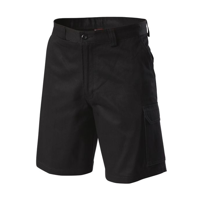 Hard Yakka Black Cargo Shorts - Size 92R
