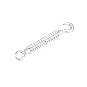 Pinnacle 16mm Galvanised Turnbuckle Hook & Eye PK1