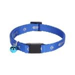 Flamingo Ziggi 20-35cm Flower Blue Cat Collar