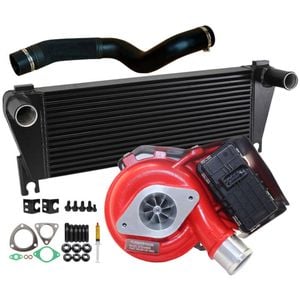 GEN1 High Flow Turbo Charger With 70mm Intercooler & Hose For Ford Everest UA 2.2L 2015 Onwards
