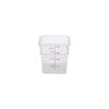 Cambro CamSquare Storage Container Polycarbonate Clear 185x185x187mm / 3.8Lt